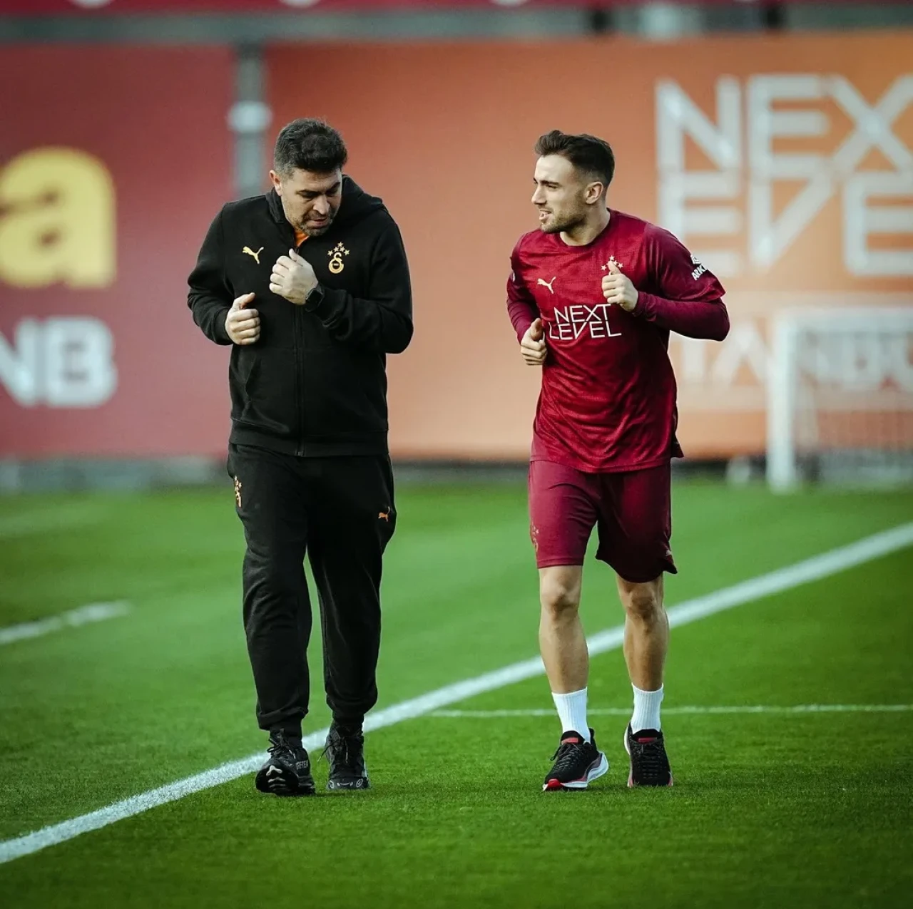 Galatasaray, Gençlerbirliği maçı hazırlıklarına antrenmanlarla devam etti