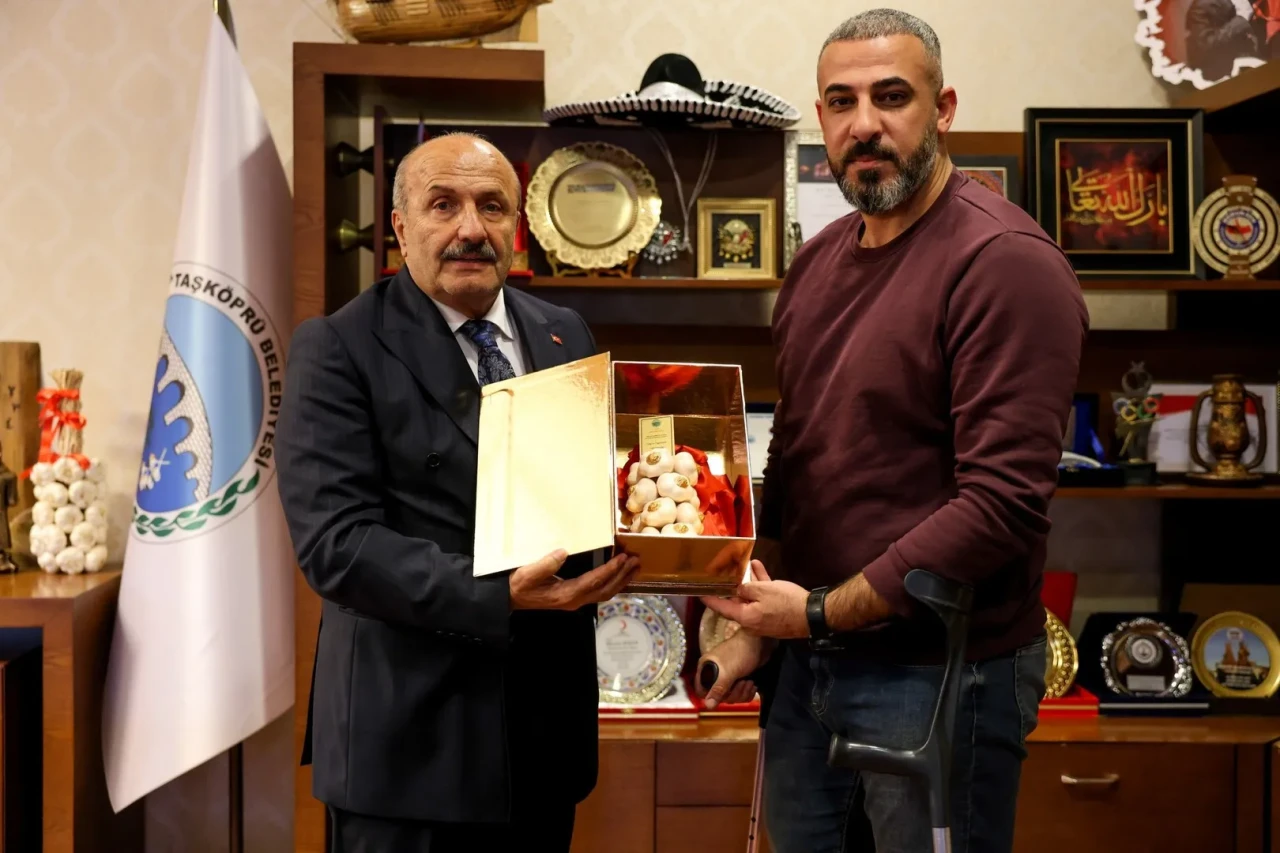 Kastamonu'da Filistinli gazeteci Shehada Türkiye'nin desteğini anlattı