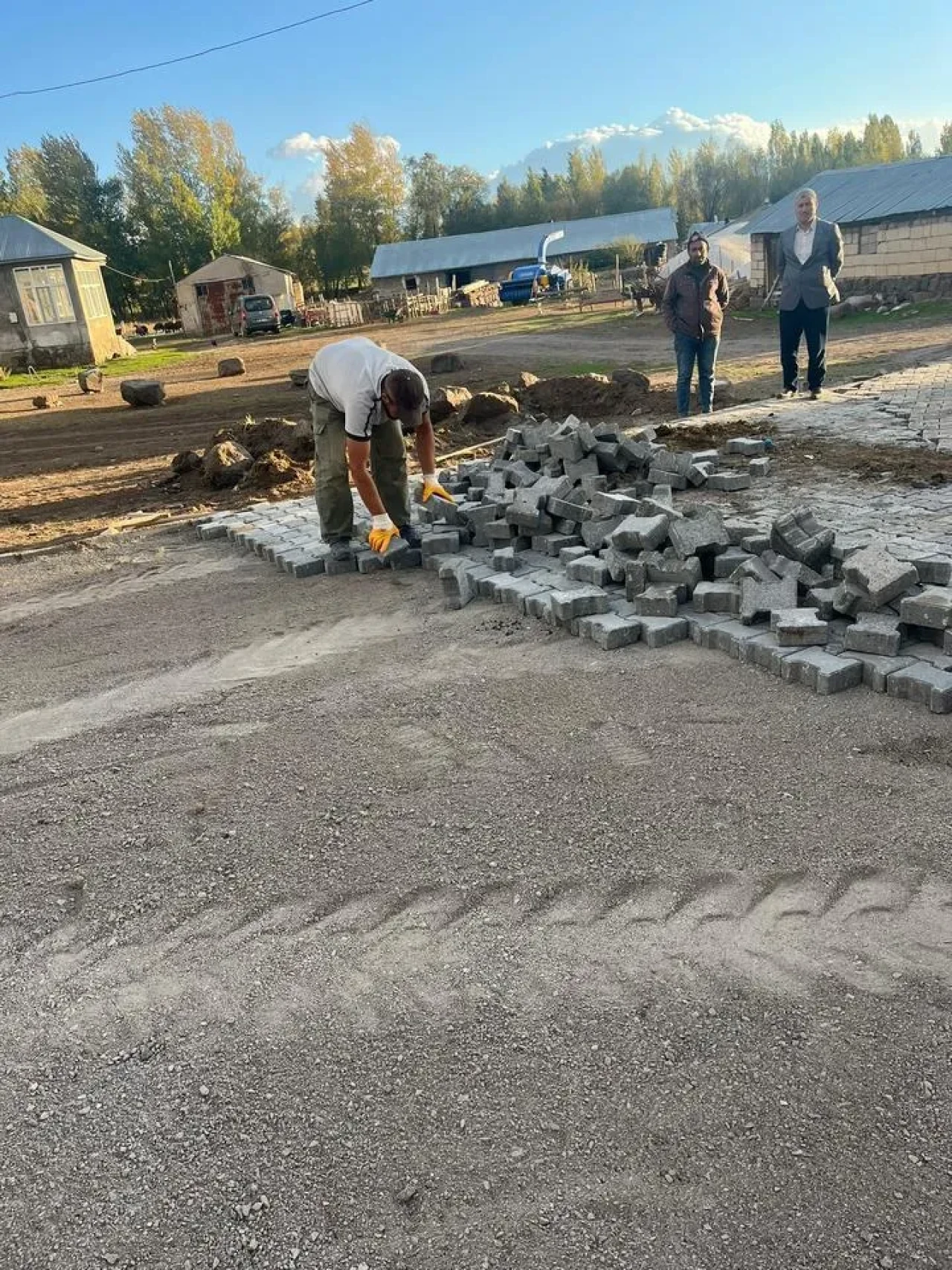 Patnos'ta İlçe Özel İdare ekipleri kış hazırlıklarına başladı