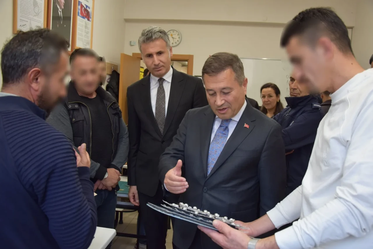 Denizli Ceza İnfaz Kurumları Yerleşkesini Enis Yavuz Yıldırım ve heyeti ziyaret etti