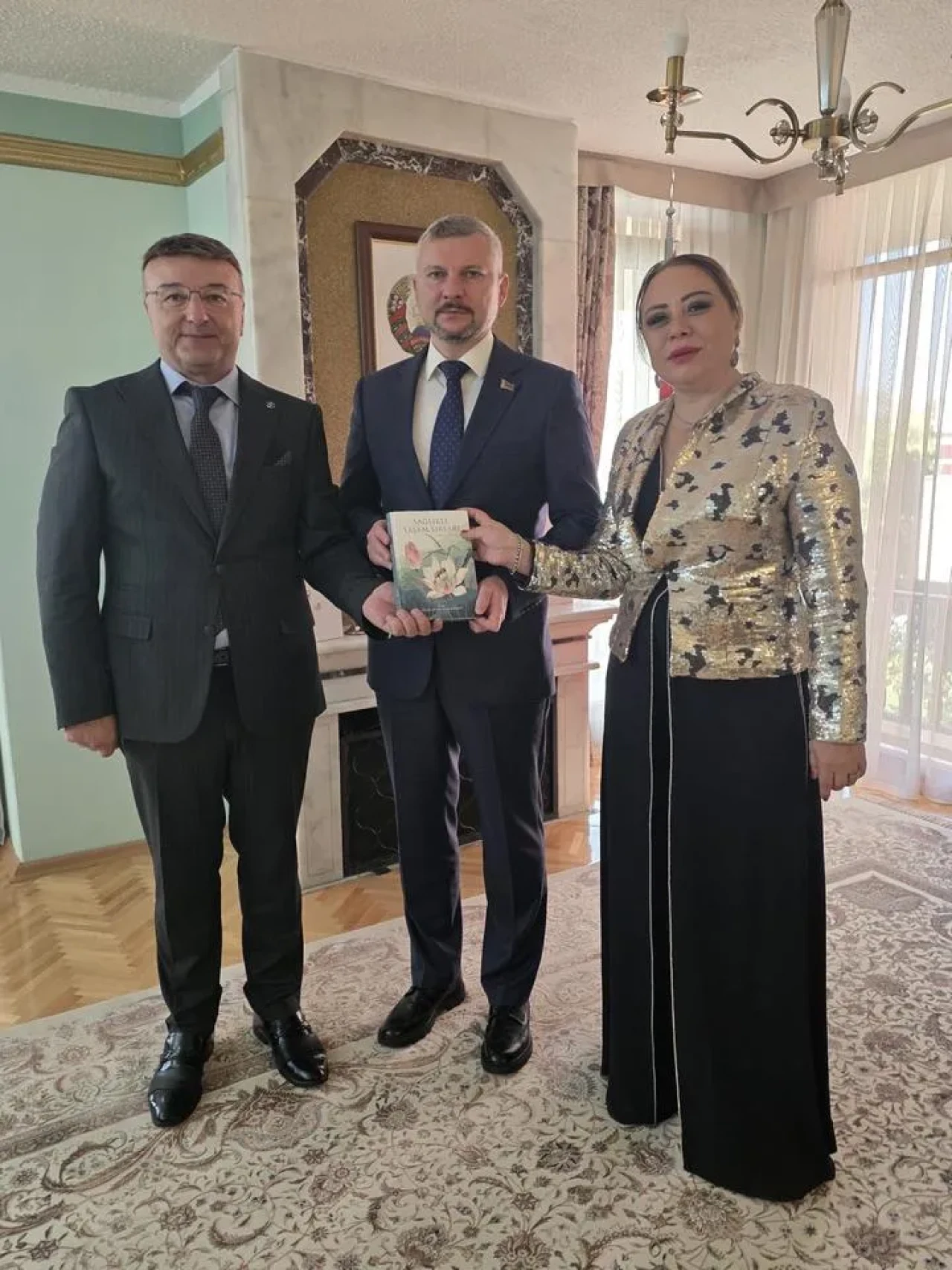 SATKOF ve Belarus Büyükelçisi Glaz Sağlık İş Birliği Görüşmesi Yaptı