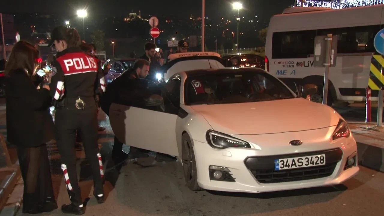 Beyoğlu'nda dron destekli huzur uygulaması yapıldı