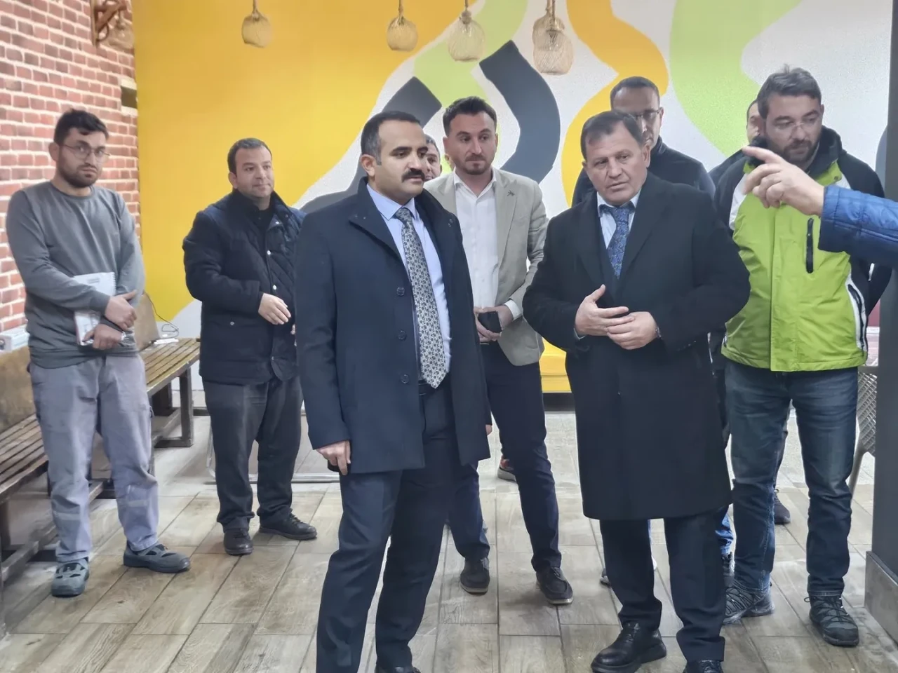 Kayseri'de Erva Kar Fırtınaları kayak salonu hazırlıkları hızla sürüyor