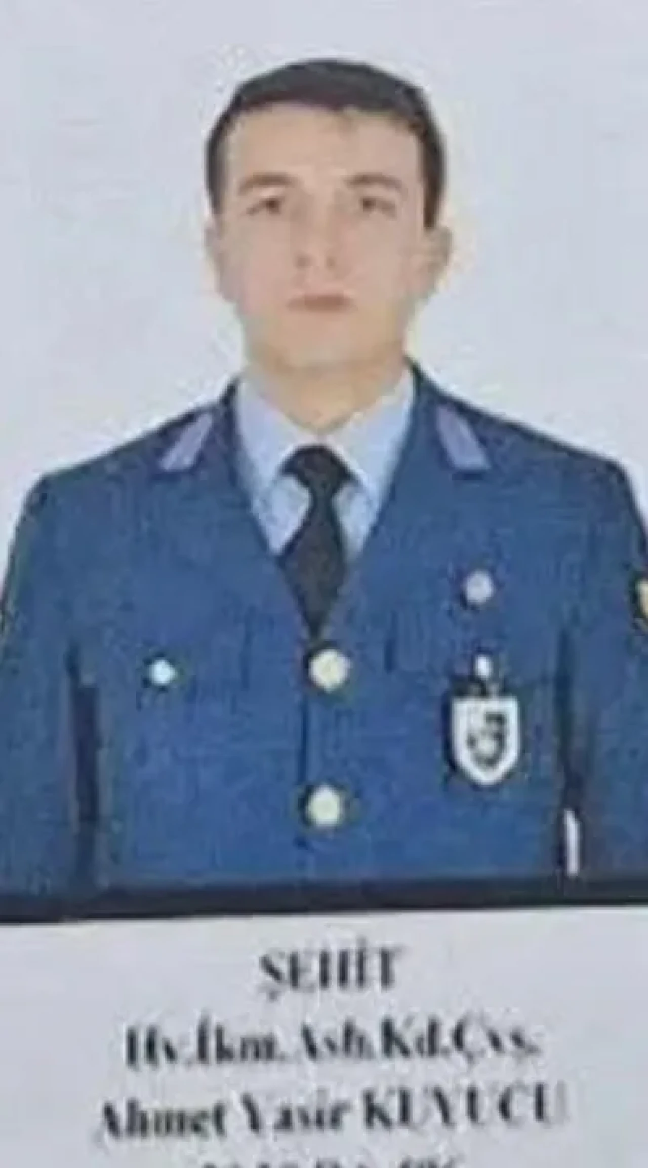 Konya'da C-130 tipi askeri uçağın düşmesi sonucu Hava İkmal Astsubay Kıdemli Çavuş Ahmet