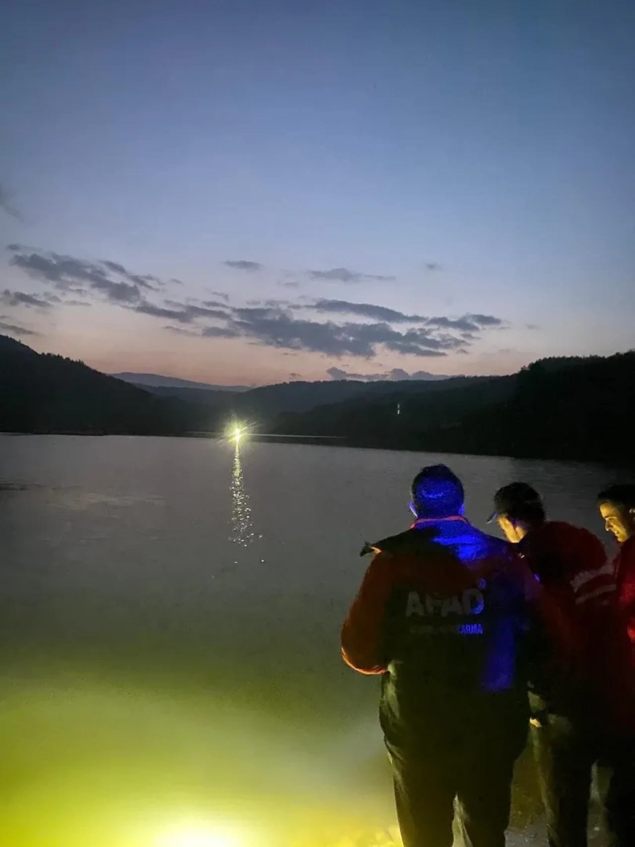 Kastamonu'da balıkçılar Germeçtepe Barajı'nda erkek cesedi buldu