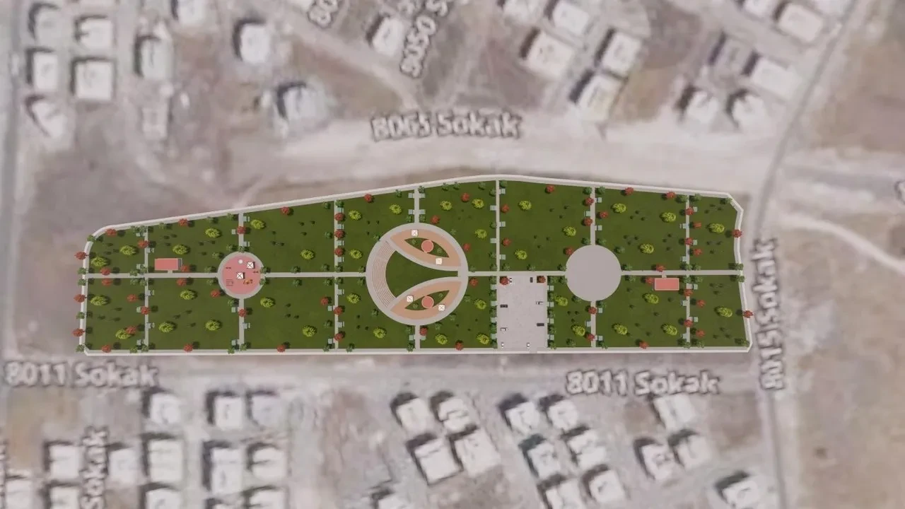 Şanlıurfa Büyükşehir Belediyesi Karaköprü'de 50 bin metrekarelik kent parkı yapıyor