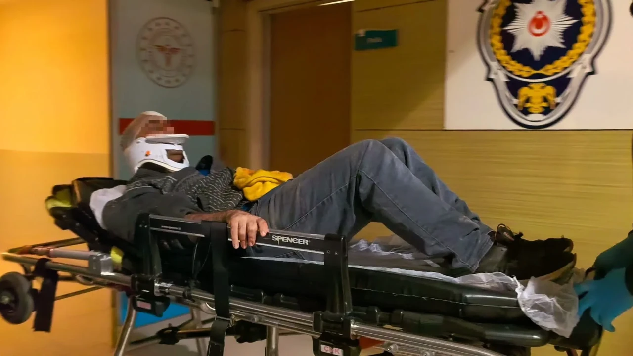 Bursa'da otomobilin çarptığı yaya ağır yaralandı