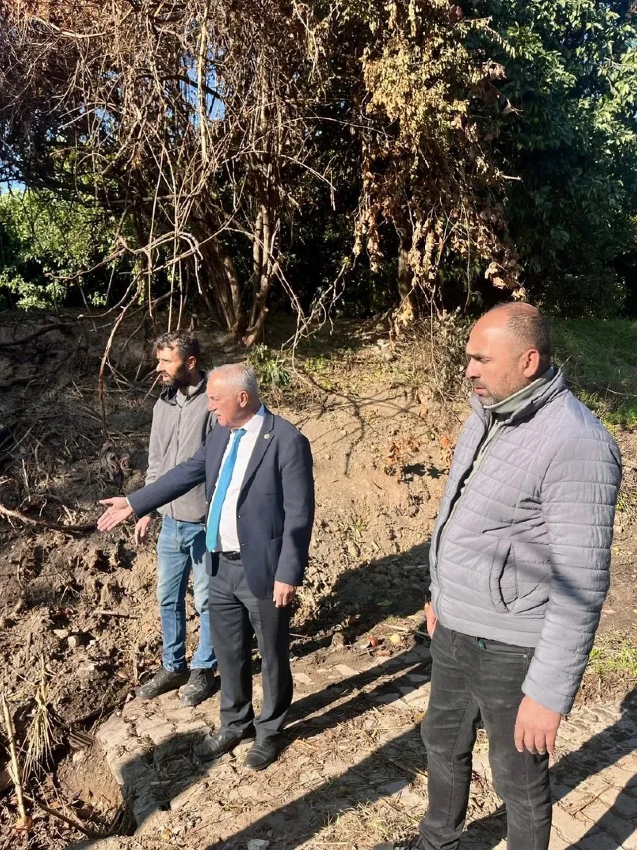 Sultanhisar Belediye Başkanı Osman Yıldırımkaya ilçedeki çalışmaları yerinde inceledi