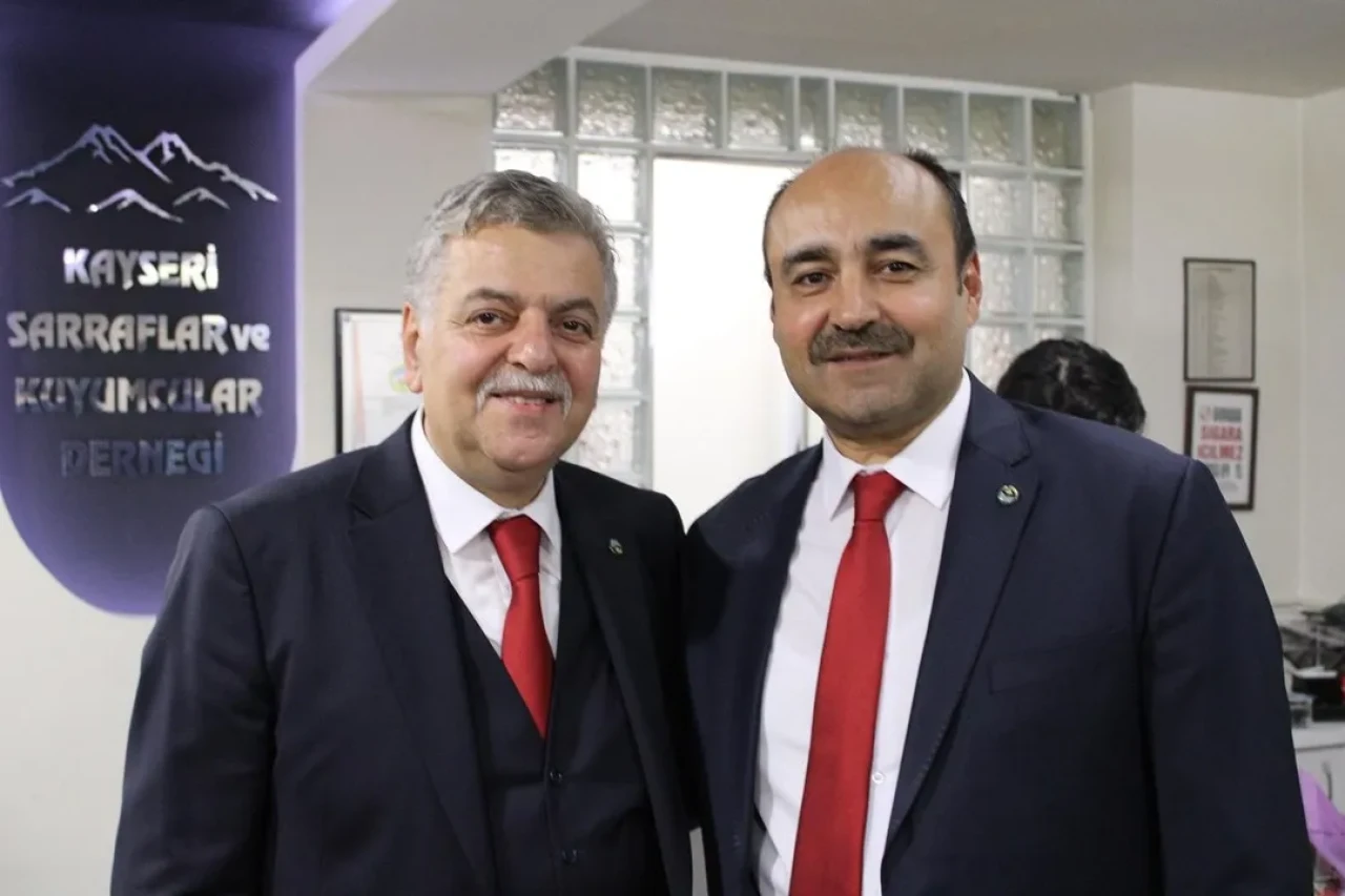 Kayseri Sarraflar ve Kuyumcular Derneği’nde Adnan İncetoprak yeni başkan oldu