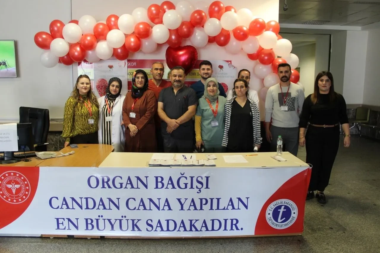 Tatvan Devlet Hastanesi organ bağışı etkinliği ile farkındalık yarattı