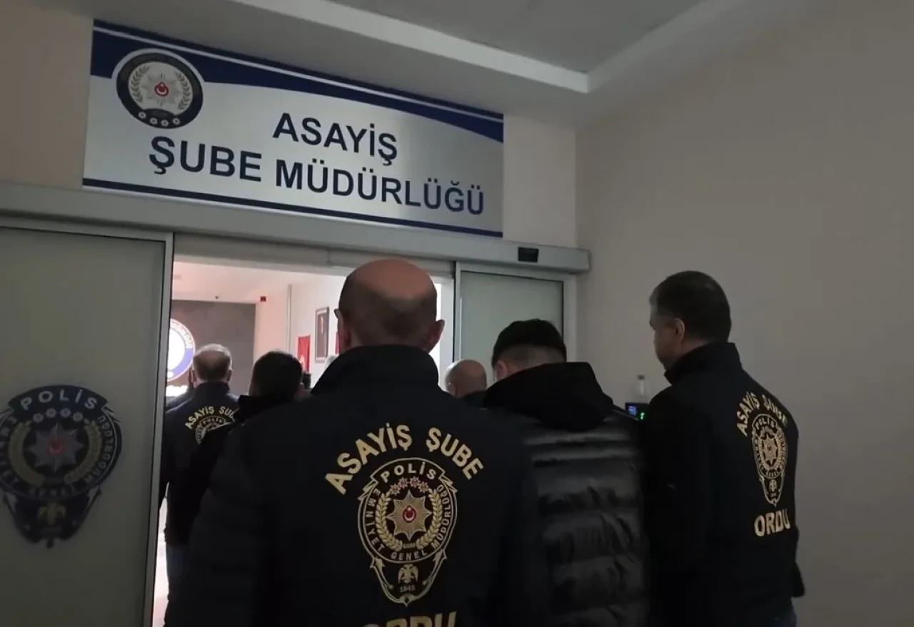 Ordu’da telefon dolandırıcılarına yönelik operasyonda 3 kişi tutuklandı