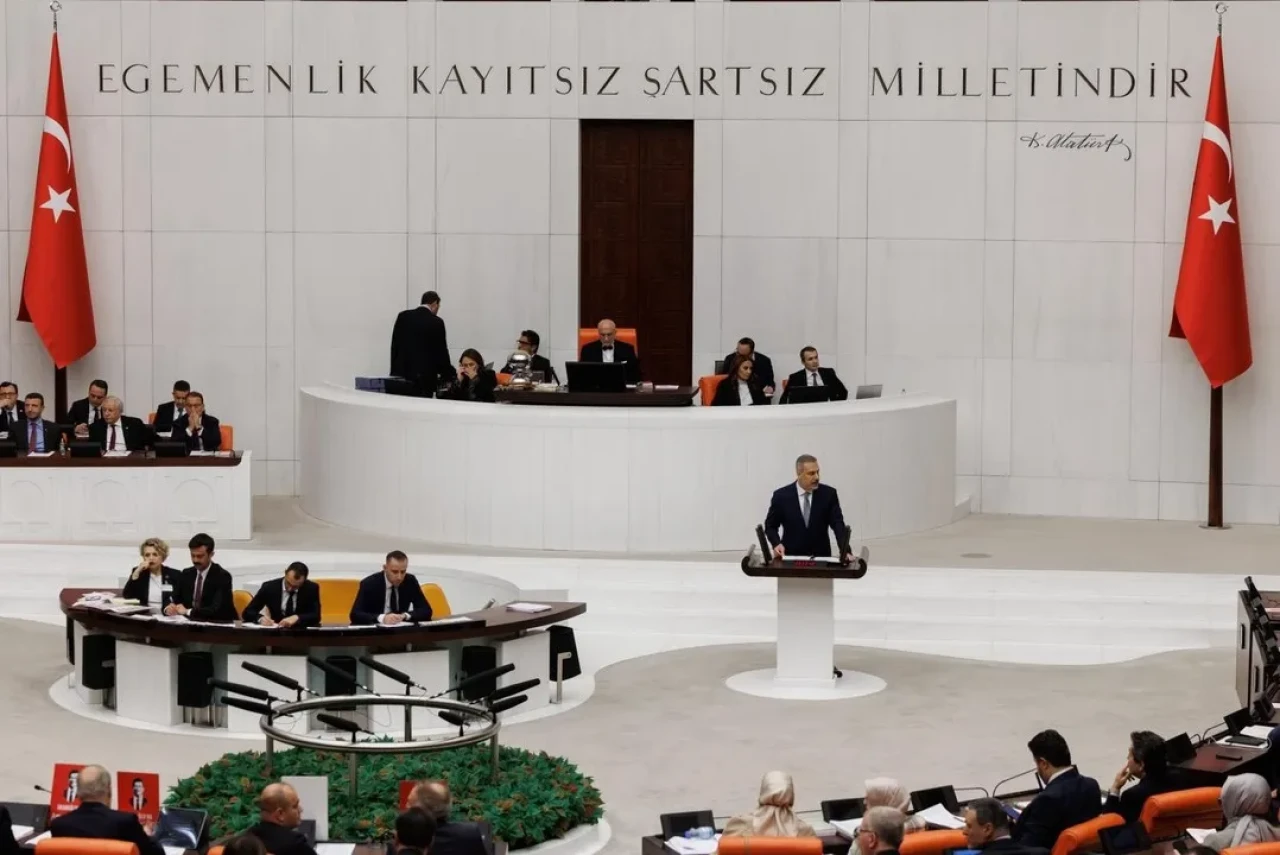 Ankara'da Dışişleri Bakanı Hakan Fidan 2026 yılı bütçe sunumunu yaptı