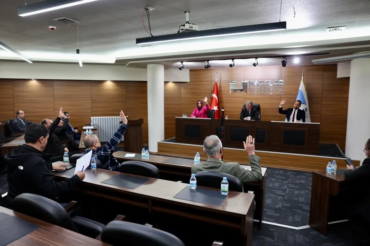 Hacılar Belediye Meclisi'nde 2025 yılının son toplantısı yapıldı