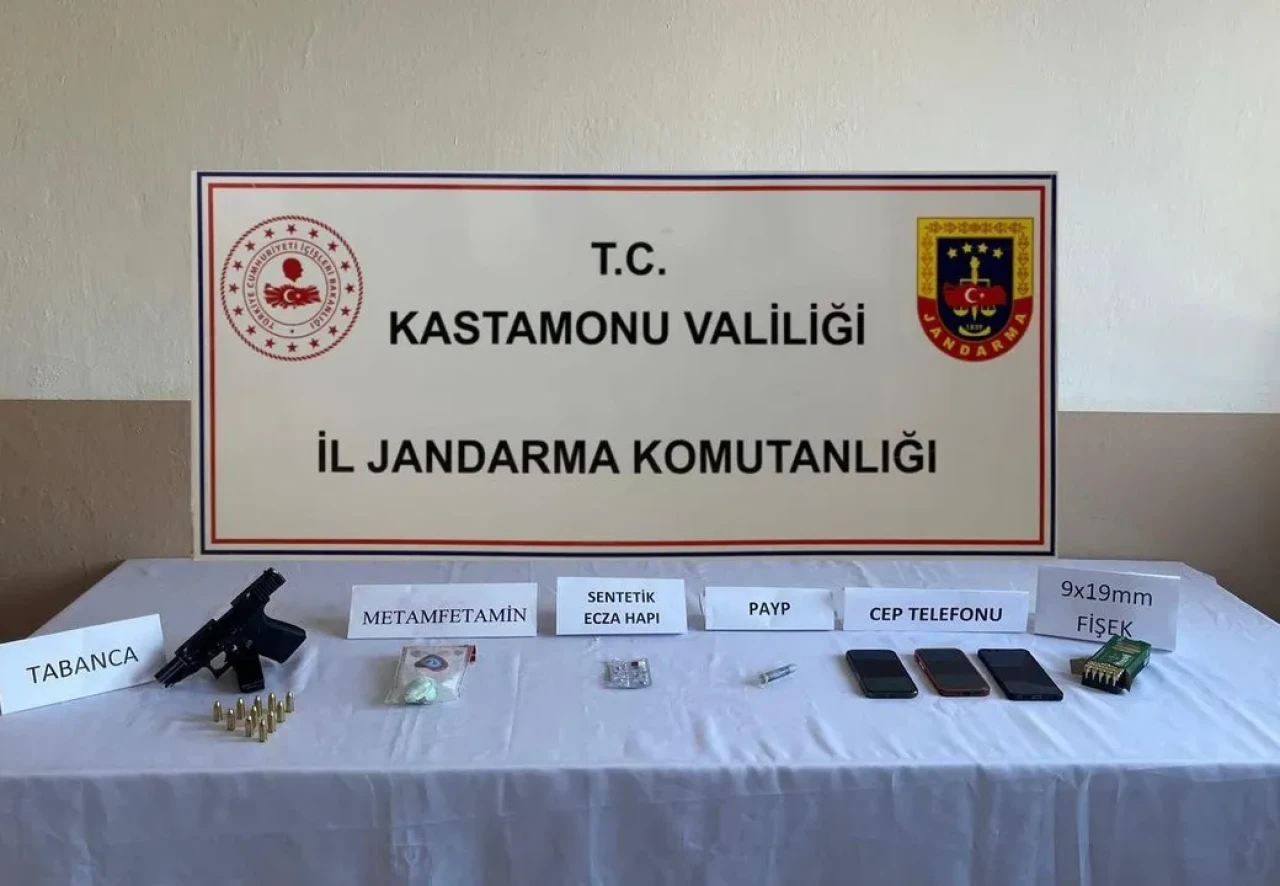 Kastamonu'da uyuşturucu operasyonunda 1 kişi tutuklandı
