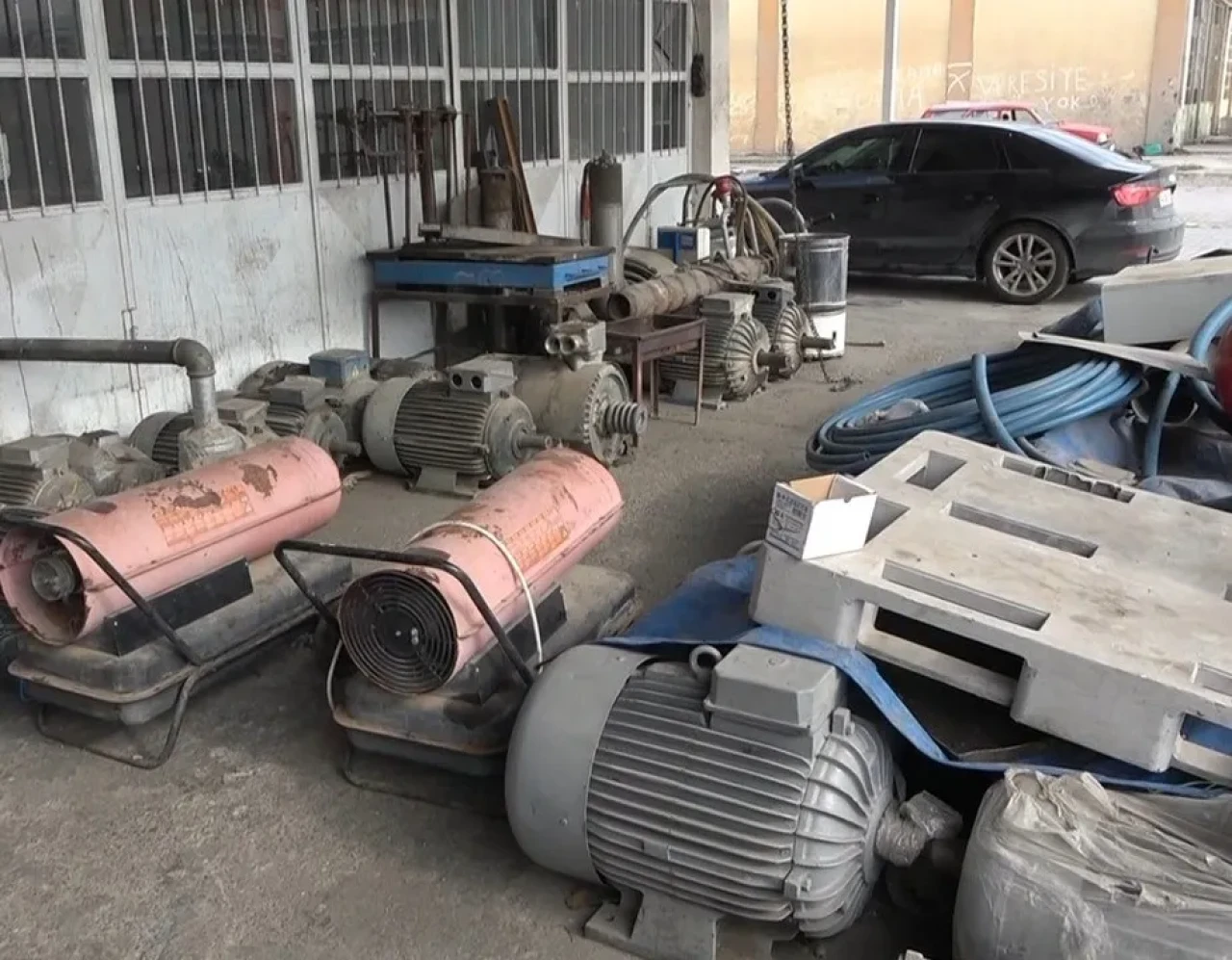 Kahramanmaraş'ta bobinaj dükkanından 350 bin liralık hırsızlık yapıldı