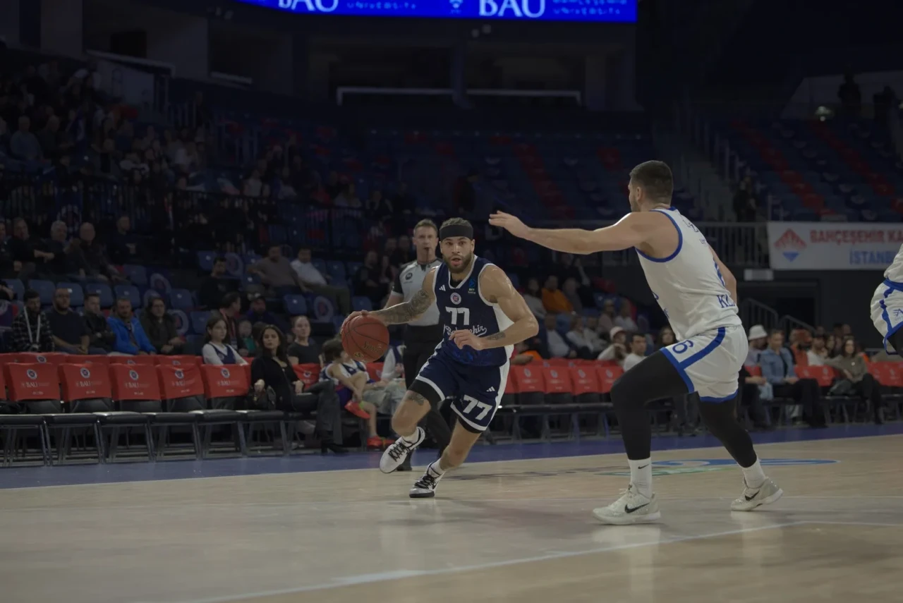İstanbul'da Bahçeşehir Koleji Eurocup'ta Neptunas Klaipeda'ya 100-85 mağlup oldu