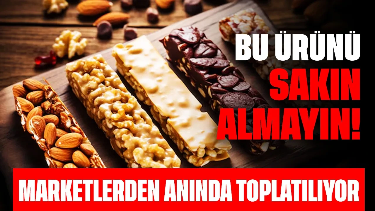 Bu ürünü sakın almayın: Marketlerden anında toplatılıyor