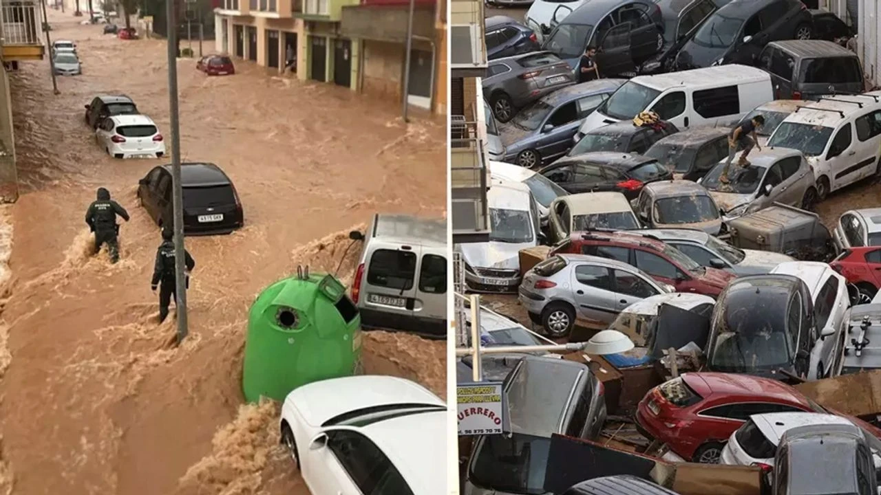 İspanya'da sel alarmı: Şiddetli yağış ve fırtına ülkeyi tehdit ediyor