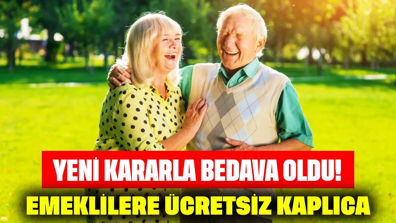 Emekliler için yeni kararla bedava oldu: Emeklilere ücretsiz kaplıca