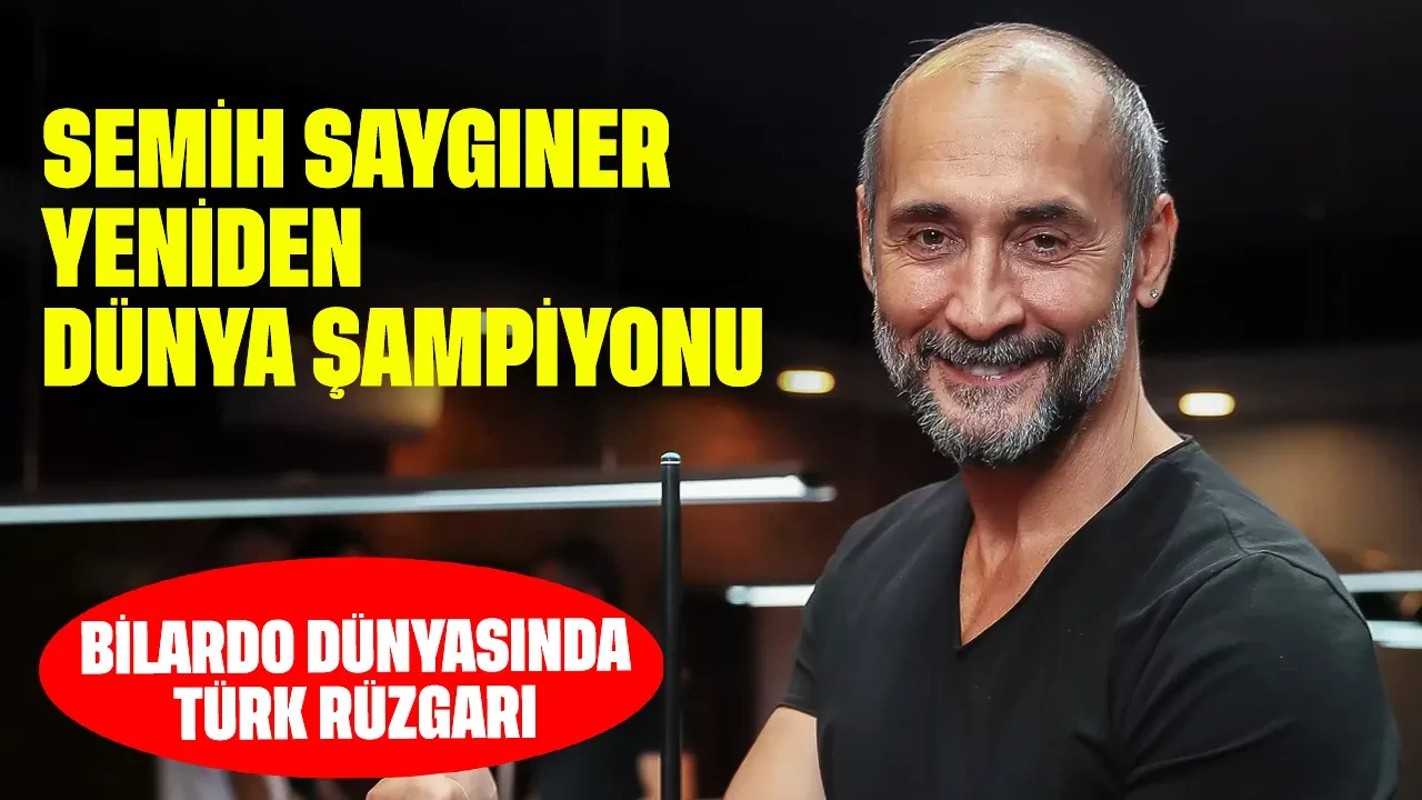 Semih Saygıner yeniden dünya şampiyonu