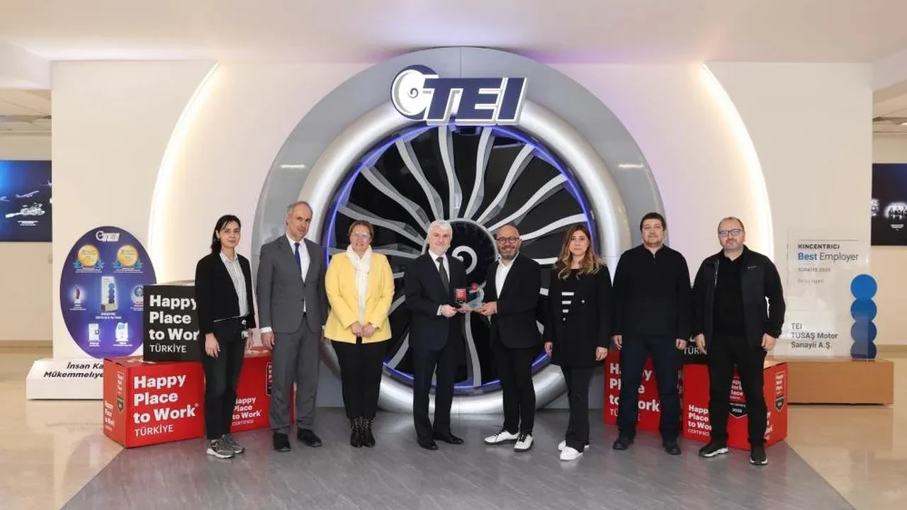 TEI, 8 ödülle havacılıkta fark yarattı: Çalışan mutluluğu ve kadın destekleriyle dikkat çekti