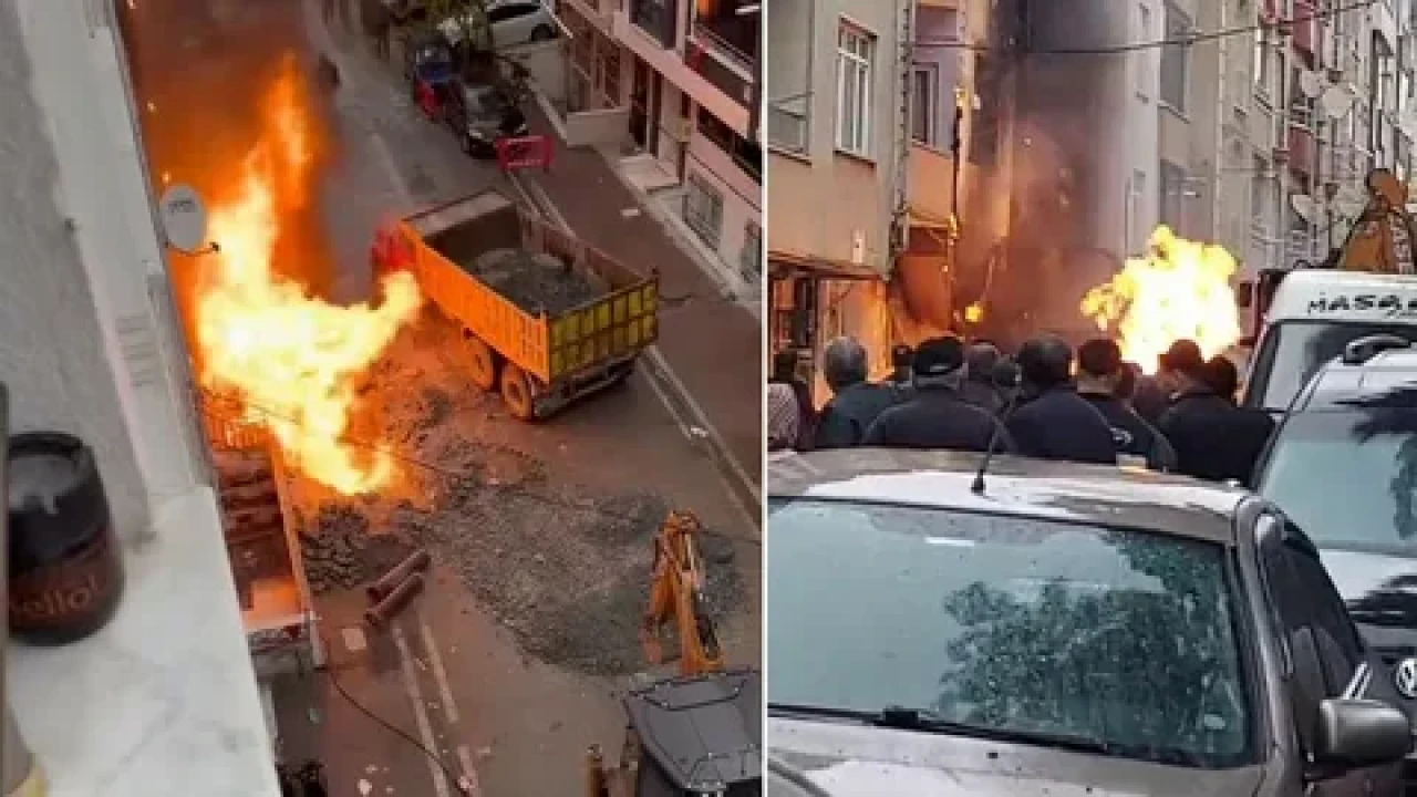Avcılar'da doğalgaz patlaması paniğe yol açtı