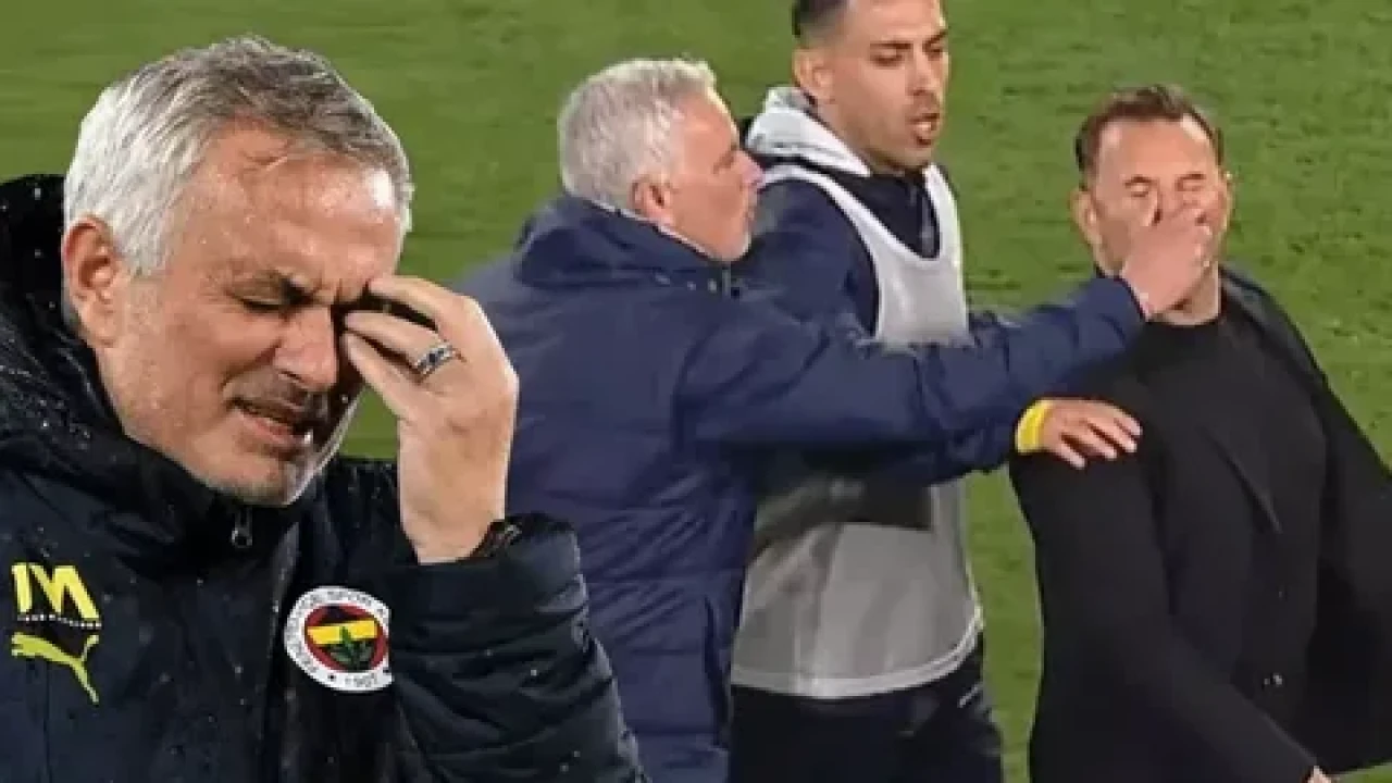 Mourinho ve Okan Buruk arasındaki gerilim yükseldi: "Zayıfsın, Güçsüzsün!"