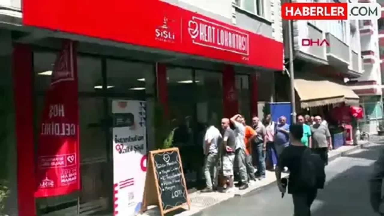 Şişli'deki kent lokantaları 7 Nisan'da yeniden açılıyor