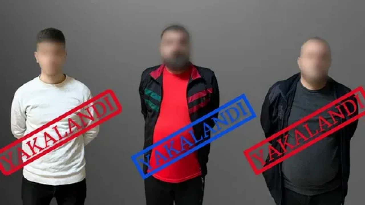 Suçtan kaçış yok: Gürcistan'da yakalanan üç zanlı Türkiye'ye getirildi