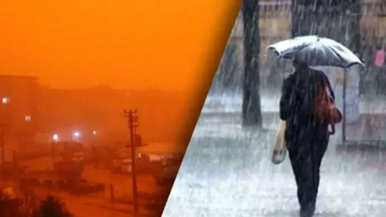 Toz taşınımı ve sağanak yağış Türkiye'yi vuracak: 14 ilde sarı kod uyarısı