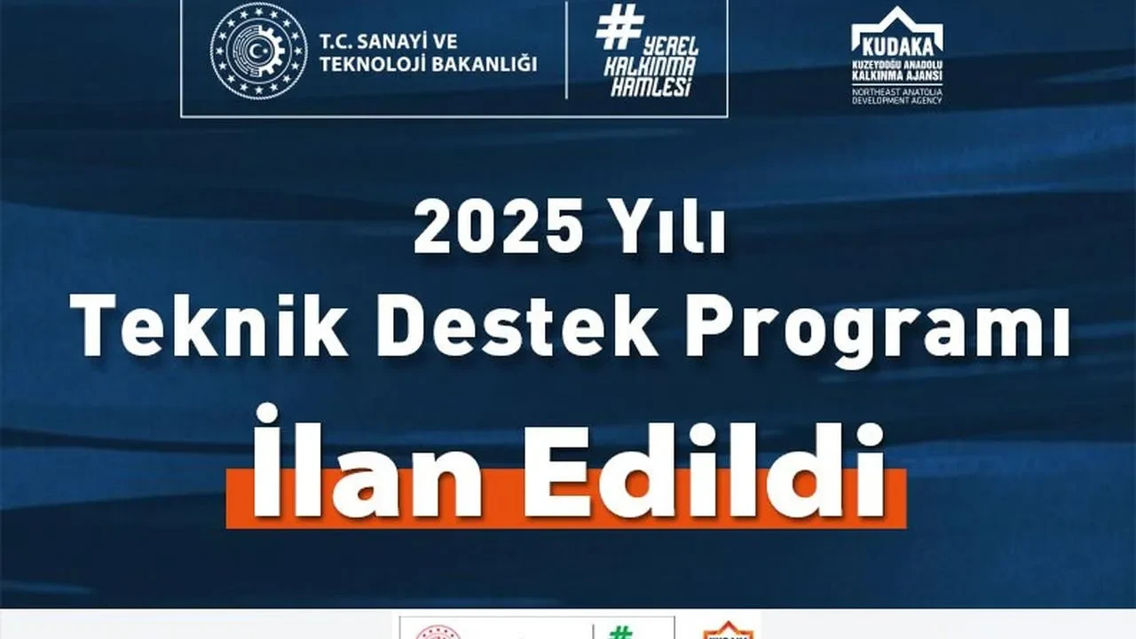 2025 yılı teknik destek programı ilan edildi