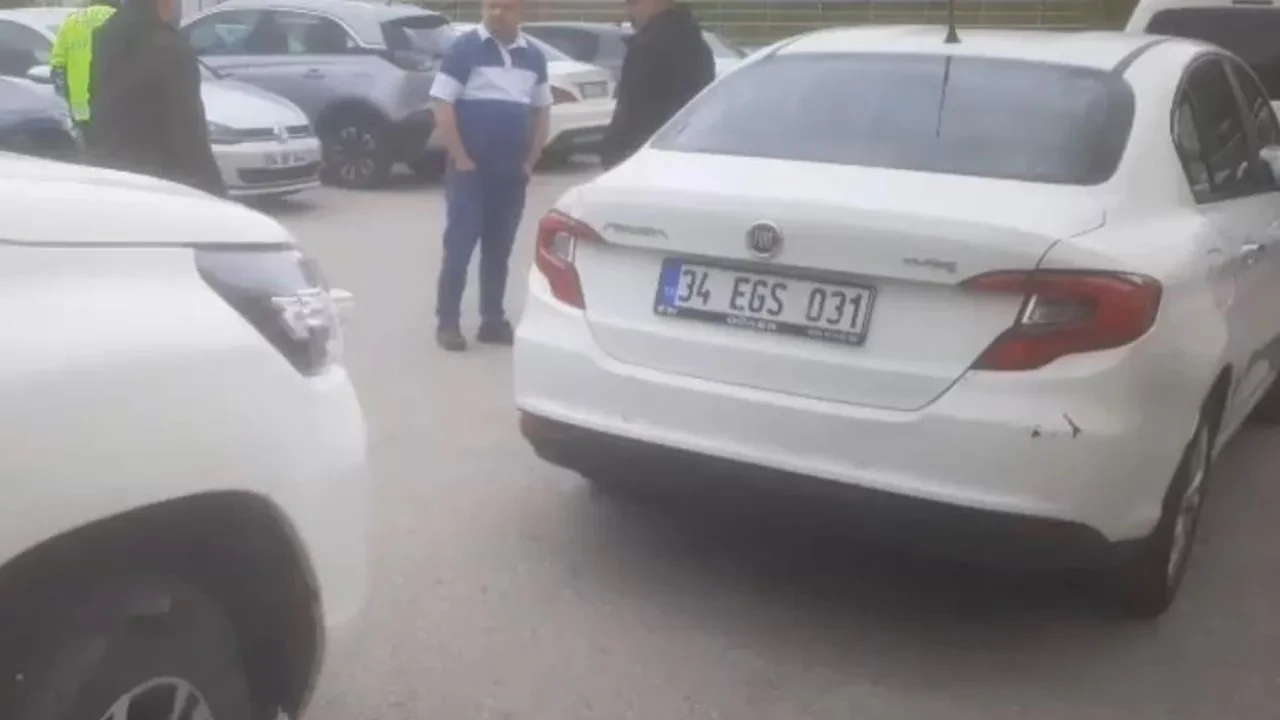 Sahte plakayla yakalandı: 46 bin lira ceza kesildi