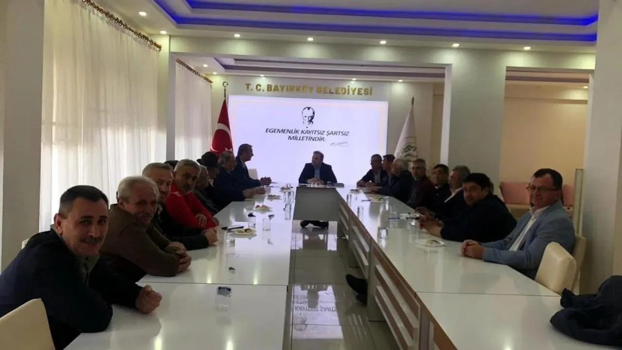 Bayırköy Belediyesi'nden sosyal projeler için önemli adım: Mahalle sakinleriyle istişare toplantısı yapıldı