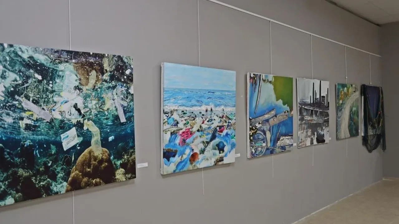 Sinop'ta atık malzemelerle yapılan eserler göz kamaştırdı! Sıfır Atık Sergisi'nde neler sergilendi?