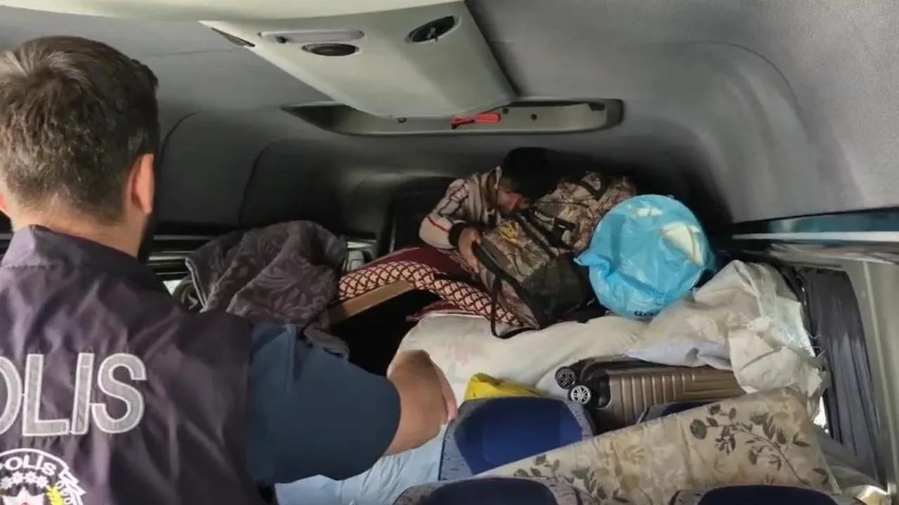 Kastamonu'da Sekiz Düzensiz Göçmen Yakalandı