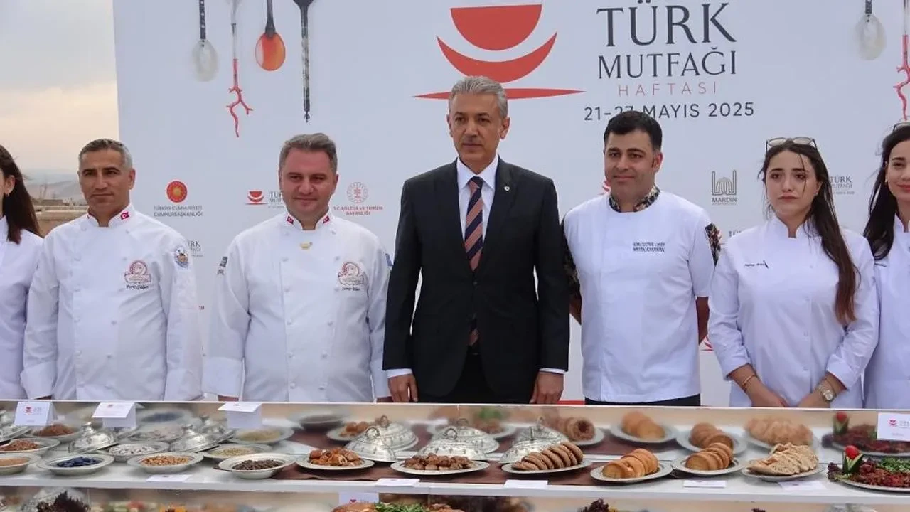 Mardin'in yöresel lezzetleri Türk Mutfağı Haftası'nda sergilendi