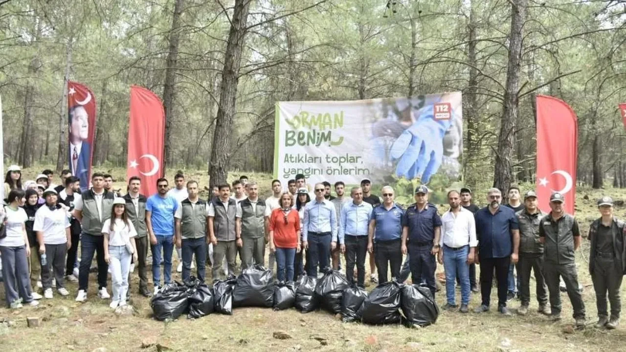 Köyceğiz'deki 'Orman Benim' etkinliğiyle çevre bilinci artıyor, doğaseverler bir araya geldi