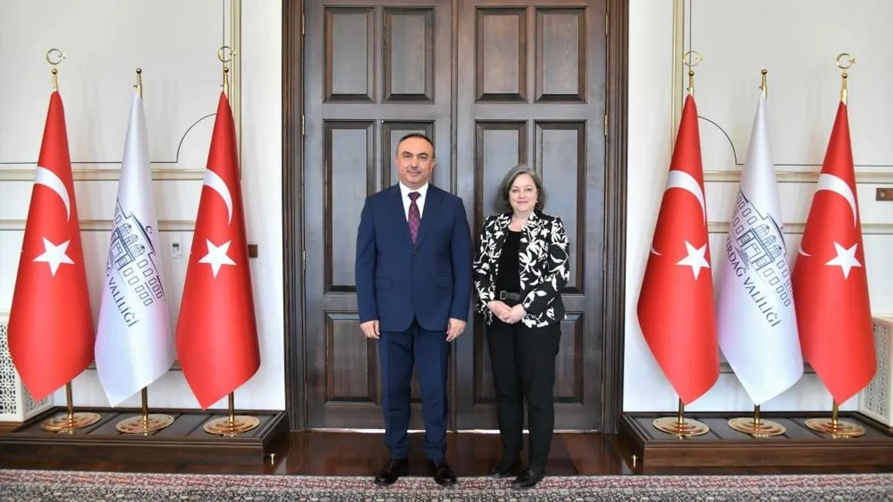 Tekirdağ'da tarihi buluşma: Vali Soytürk ve Başkonsolos Grienberger ticari ilişkileri güçlendirmeye çalışıyor