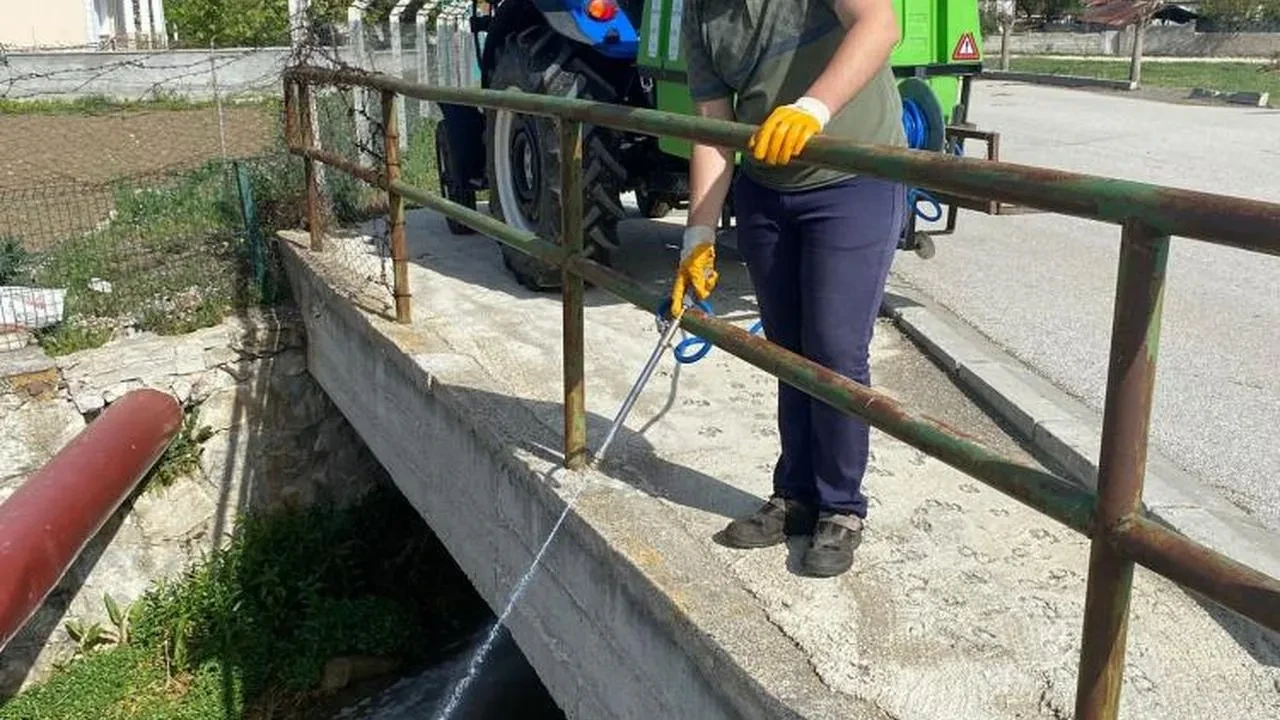 Alaca Belediyesi, sivrisineklerle mücadelede ilaçlama çalışmalarına hız verdi! Çevre sağlığı öncelik