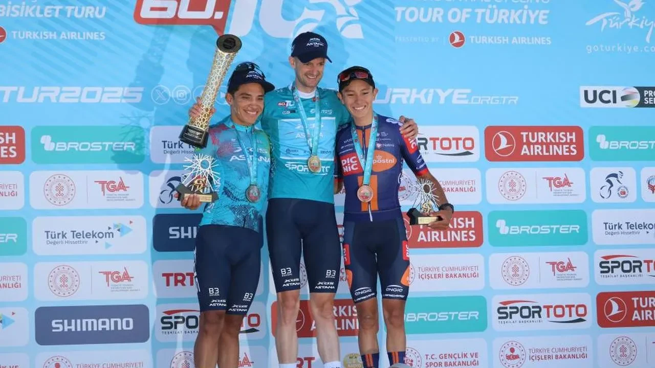 60. Türkiye Bisiklet Turu sona erdi: Şampiyon Hollandalı Wout Poels oldu