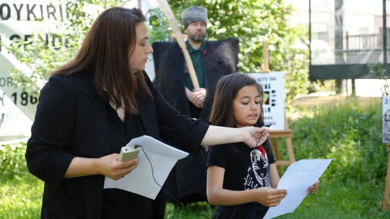 Uzuntarla'da Çerkes Sürgünü ve Filistin Anıldı