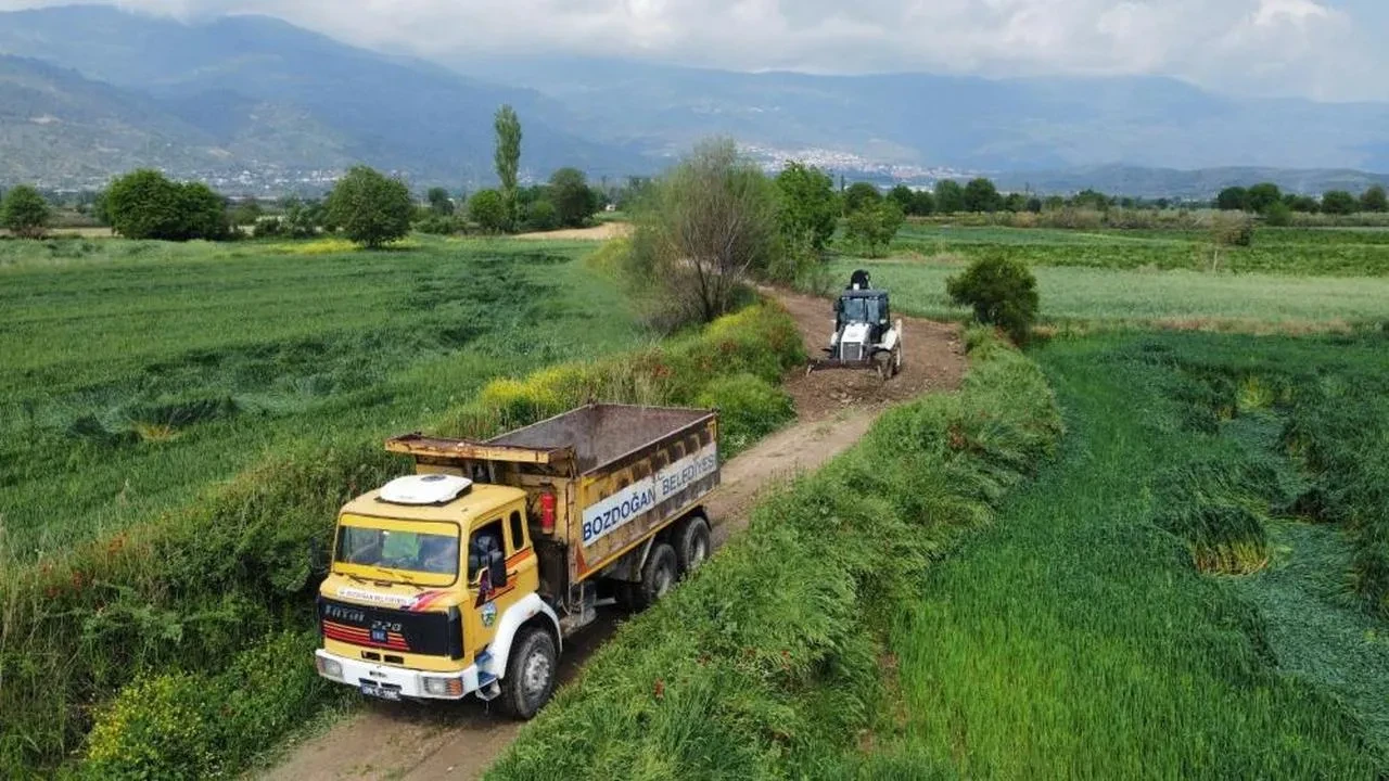 Bozdoğan Belediyesi'nden çiftçiye yeni yol imkanları: Tarımsal üretim için modernizasyon hamlesi