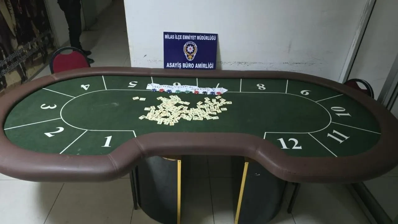 Milas’ta kahvehaneye kumar baskını: Kumar oynayanlara ceza yağdı