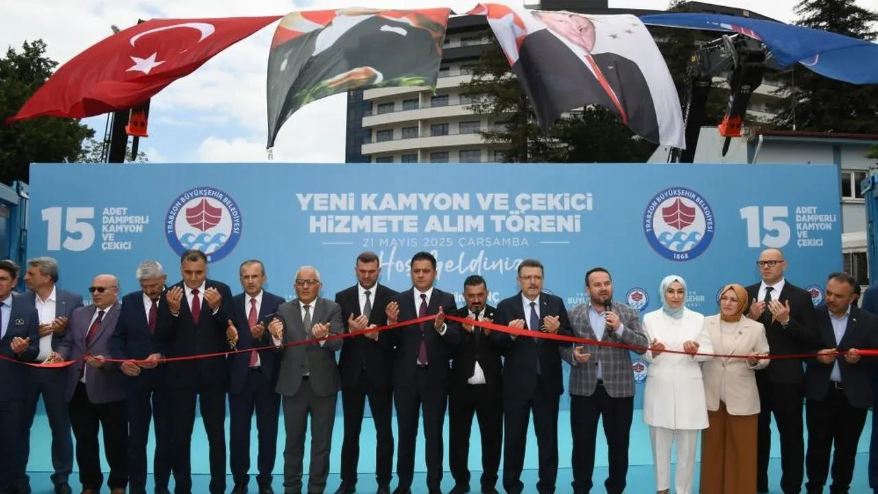 Trabzon Büyükşehir Araç Filosunu Güçlendiriyor