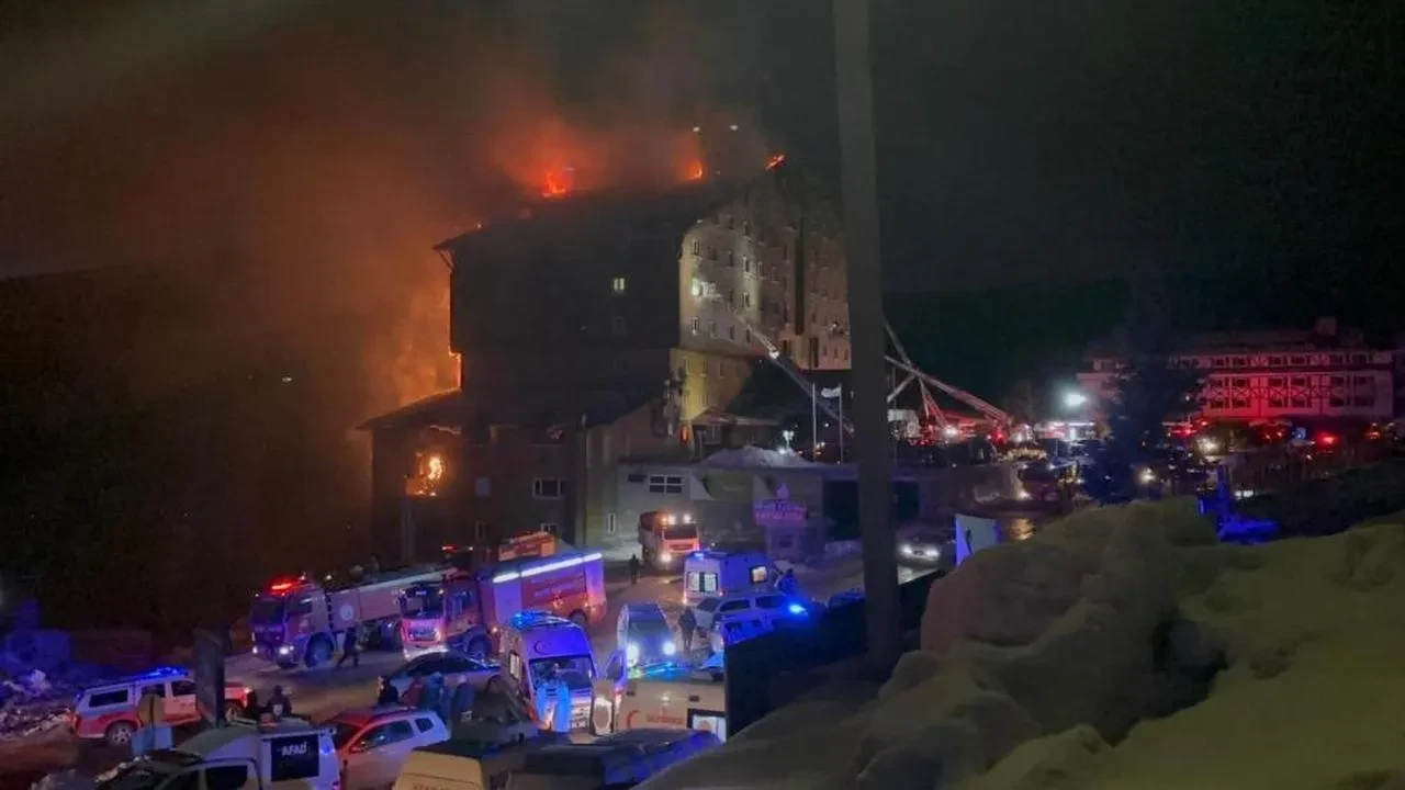 Kartalkaya'daki yangın faciasında iddianame tamamlandı: 13 kişi hakkında 1998 yıl hapis istemi
