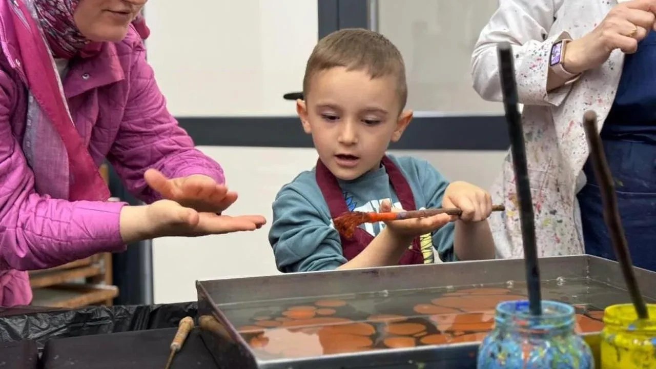 Karasu’da bahar şenliği: Çocuklar renklere ve eğlenceye doydu