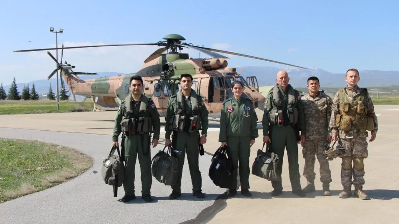 Melek Filo, zorlu koşullarda hayat kurtarıyor: Amasya'daki tatbikatın detayları