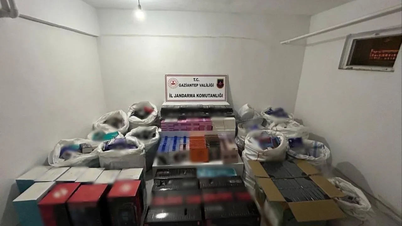 Gaziantep'te kaçakçılık operasyonu: 3 milyon TL değerinde elektronik eşya ele geçirildi