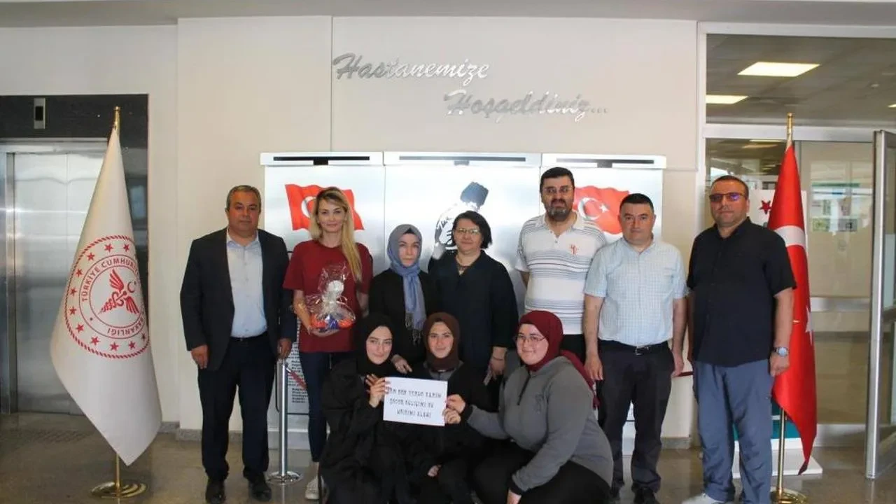 Mevlana MTAL öğrencilerinden hasta çocuklara anlamlı hediye