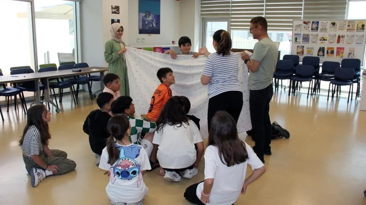 Muğla Büyükşehir Belediyesi'nde öğrenciler matematiği oyunlarla öğreniyor